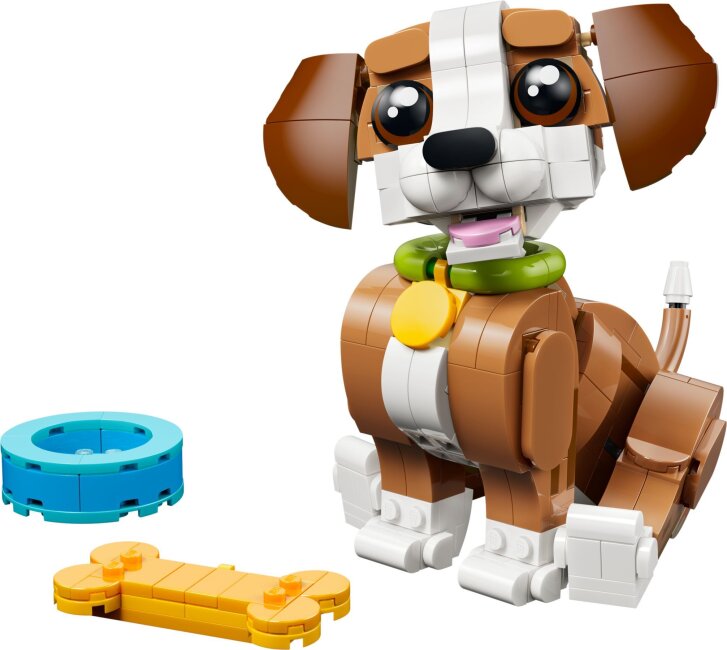 31382 Lego Creator – Roztomilé zvieratká: Hravé šteniatko