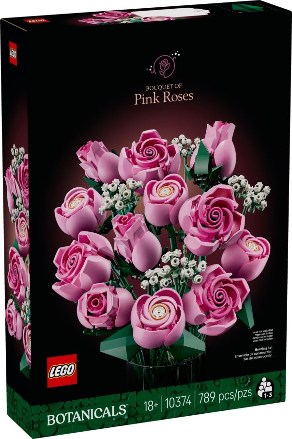 10374 Lego Botanicals – Kytica ružových ruží