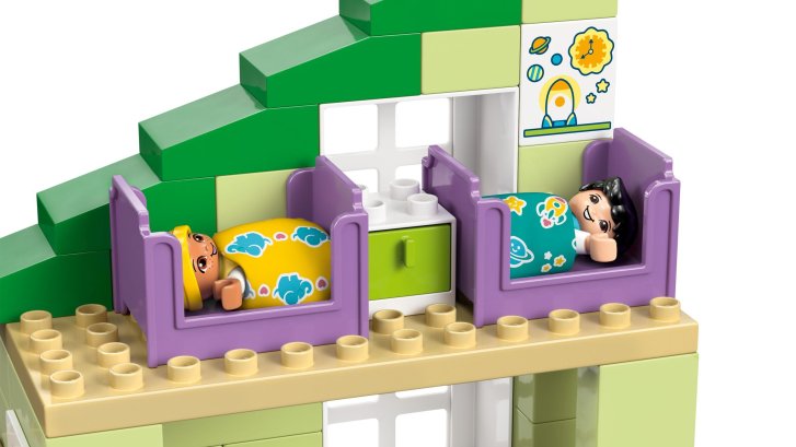 10470 Lego Duplo – Moderný rodinný dom 3 v 1 s figúrkami