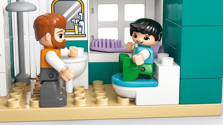 10470 Lego Duplo – Moderný rodinný dom 3 v 1 s figúrkami