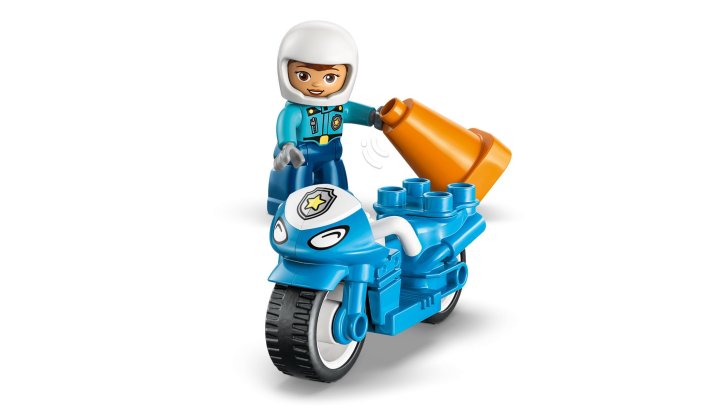 10471 Lego Duplo – Modrá policajná motorka