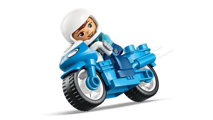 10471 Lego Duplo – Modrá policajná motorka