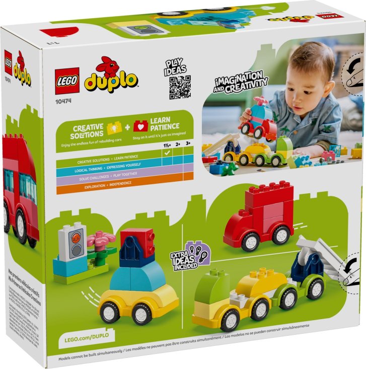 10474 Lego Duplo – Kreatívne vozidlá