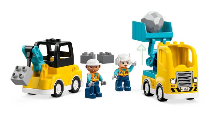 10475 Lego Duplo – Vozidlá na stavbe 3 v 1