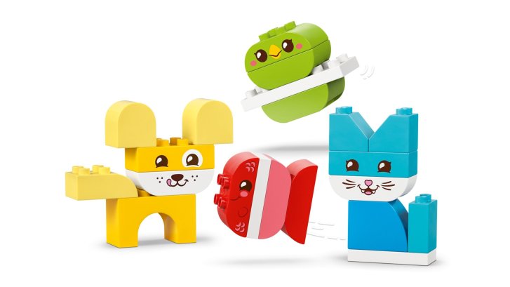 10477 Lego Duplo – Kreatívni roztomilí maznáčikovia 3 v 1