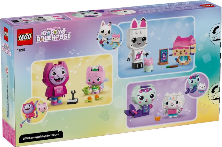 11215 Lego Gabby's Dollhouse – Gabi a jej mačací kamaráti z kociek