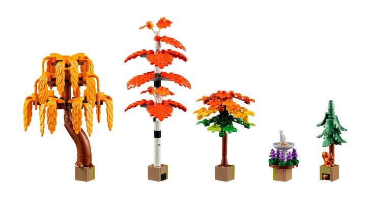 11372 Lego Icons – Chata a jesenná záhrada