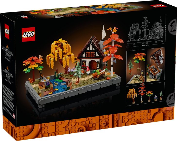 11372 Lego Icons – Chata a jesenná záhrada