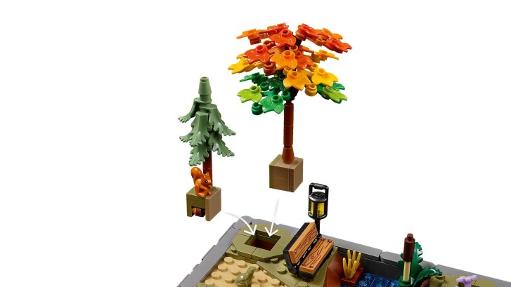 11372 Lego Icons – Chata a jesenná záhrada