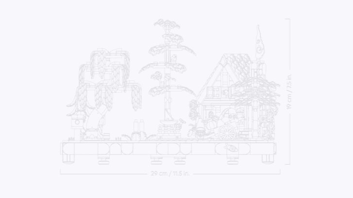 11372 Lego Icons – Chata a jesenná záhrada