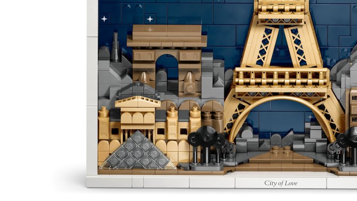 21064 Lego Architecture – Paríž – mesto lásky