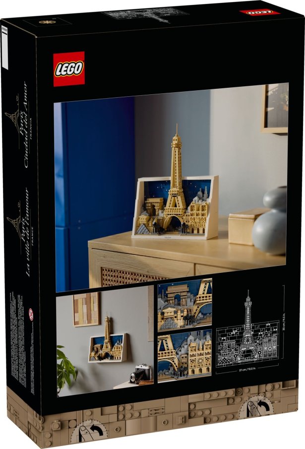 21064 Lego Architecture – Paríž – mesto lásky