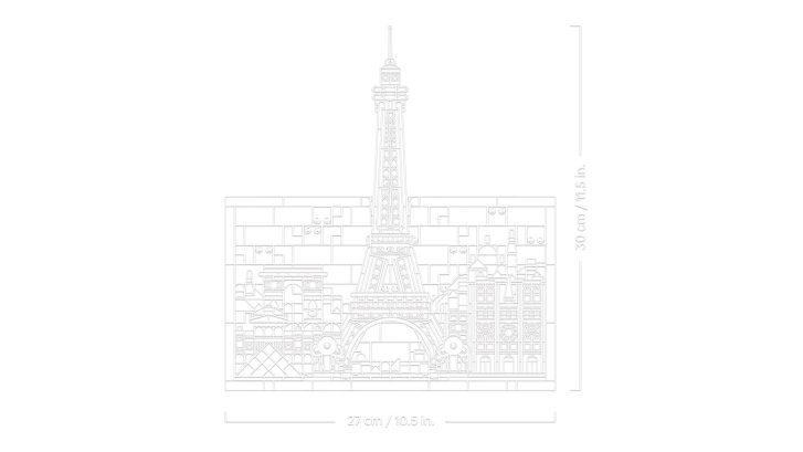 21064 Lego Architecture – Paríž – mesto lásky