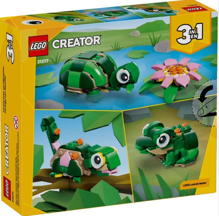31377 Lego Creator - Korytnačka s leknom
