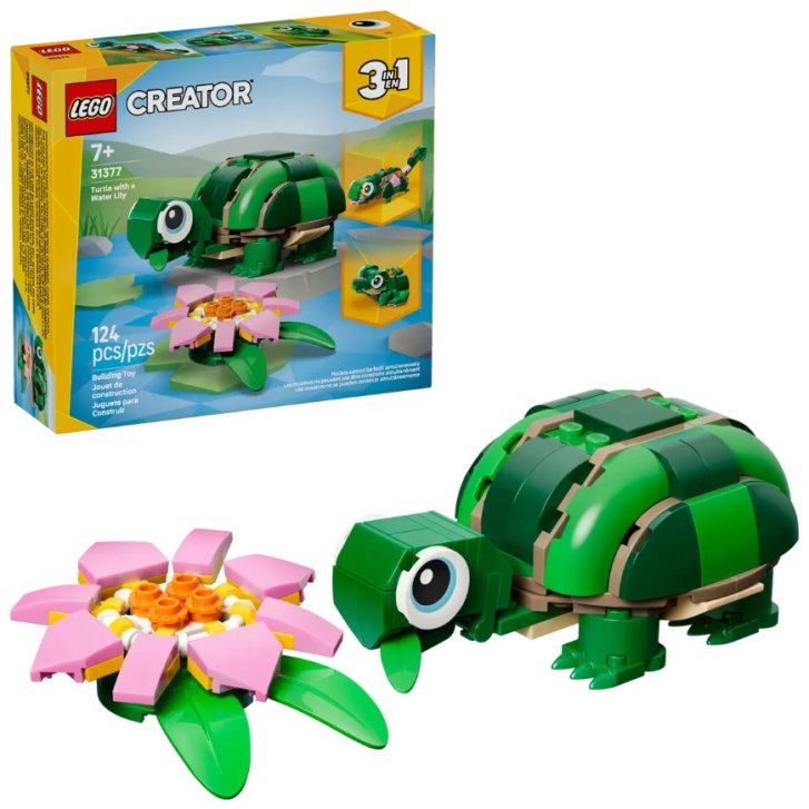 31377 Lego Creator - Korytnačka s leknom