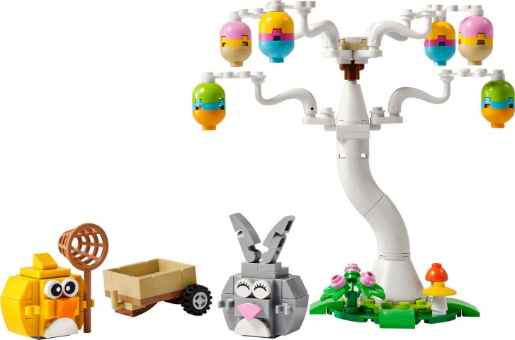 40808 Lego – Veľkonočný zajačik a zbieranie vajíčok