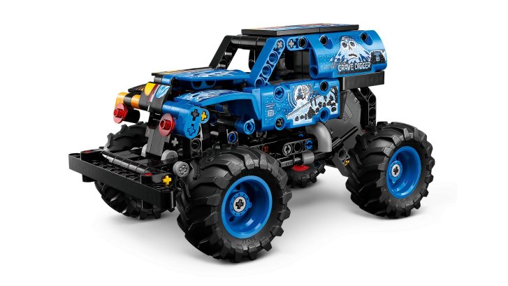 42219 Lego Technic – Monster Jam™ Grave Digger™ Oheň a ľad
