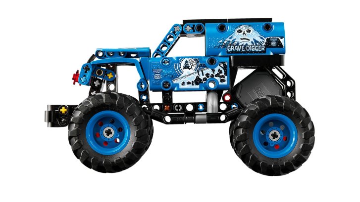 42219 Lego Technic – Monster Jam™ Grave Digger™ Oheň a ľad