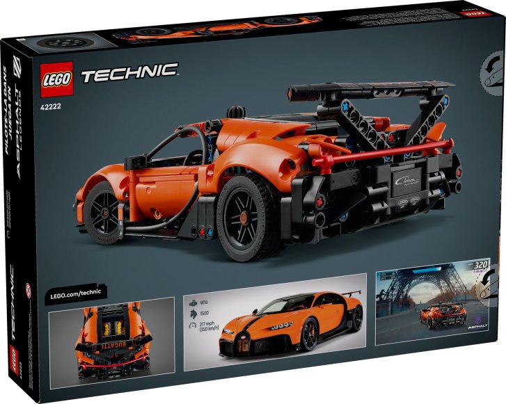 42222 Lego Technic – Hyperauto Bugatti Chiron Pur Sport