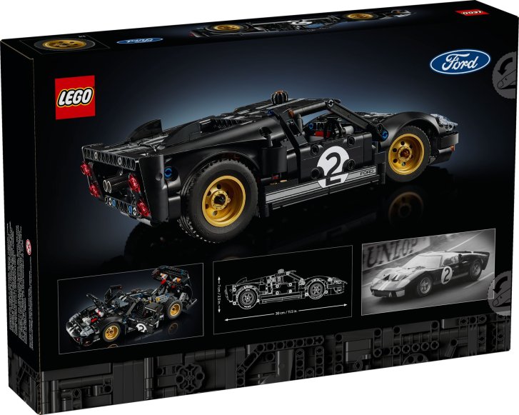 42223 Lego Technic – Pretekárske auto 1966 Ford GT40 MKII