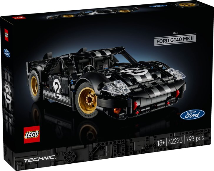 42223 Lego Technic – Pretekárske auto 1966 Ford GT40 MKII