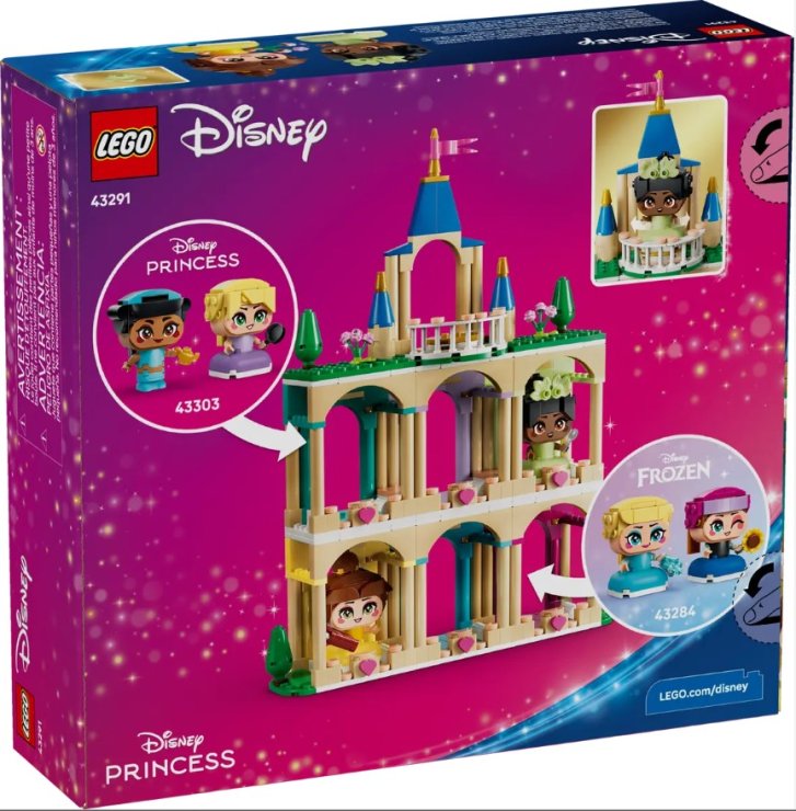 43291 Lego Disney - Mini Bella a Tiana s hradom