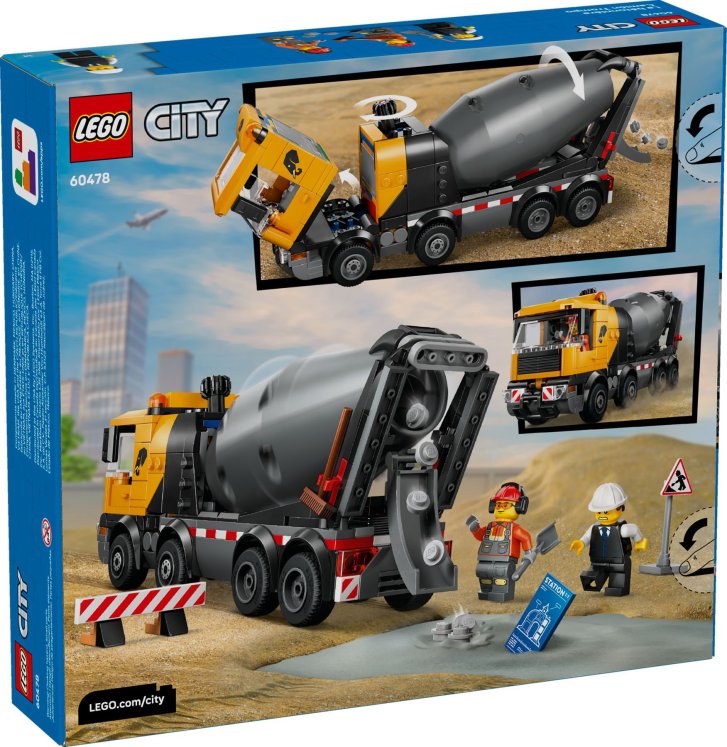 60478 Lego City – Miešačka
