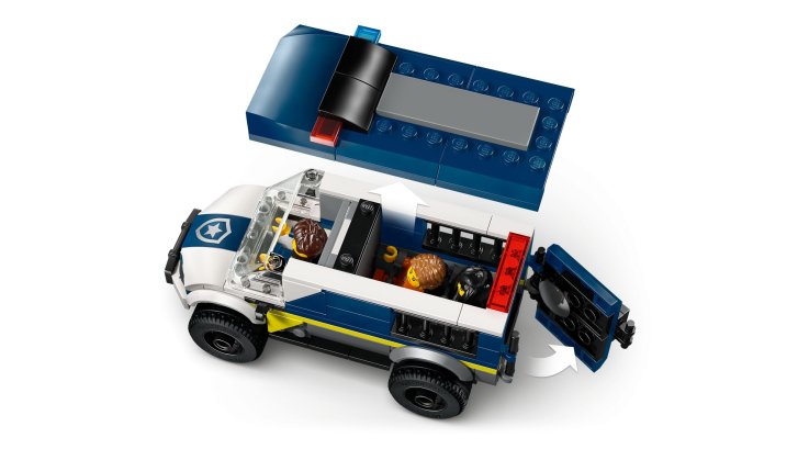 60479 Lego City – Policajná dodávka na prevoz väzňov