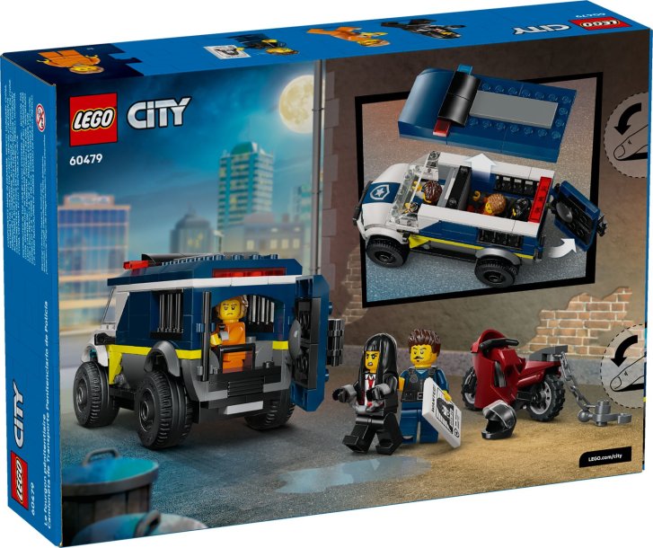 60479 Lego City – Policajná dodávka na prevoz väzňov