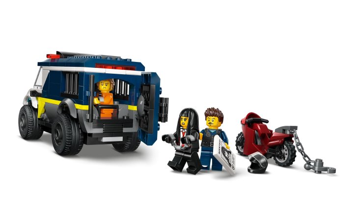 60479 Lego City – Policajná dodávka na prevoz väzňov