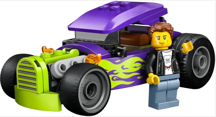 60485 Lego City – Hot rod