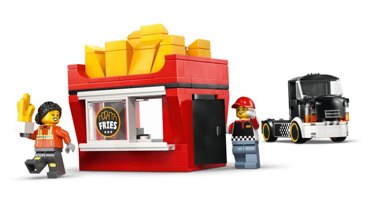 60488 Lego City - Pojazdné občerstvenie s hranolkami
