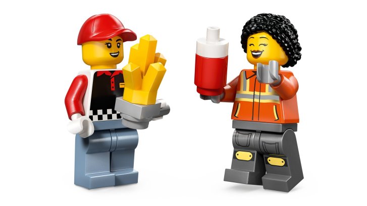 60488 Lego City - Pojazdné občerstvenie s hranolkami
