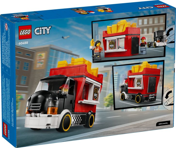 60488 Lego City - Pojazdné občerstvenie s hranolkami
