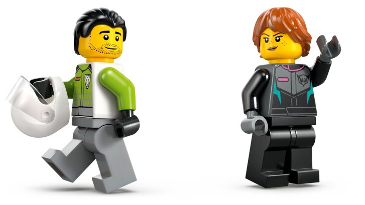 60489 Lego City – Stíhačka vs. auto