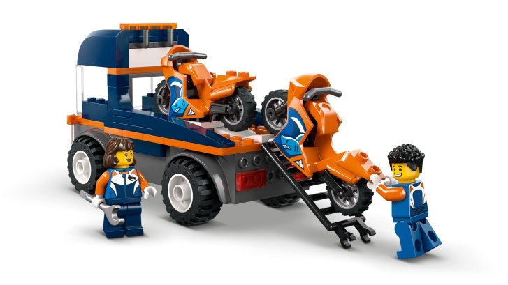 60491 Lego City - Kamión na prepravu motoriek