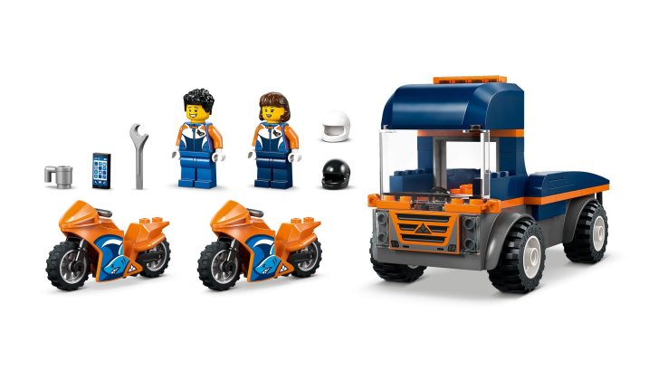 60491 Lego City - Kamión na prepravu motoriek
