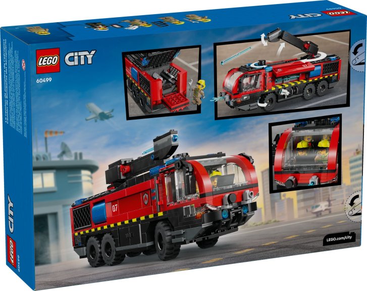 60499 Lego City – Letiskové hasičské auto