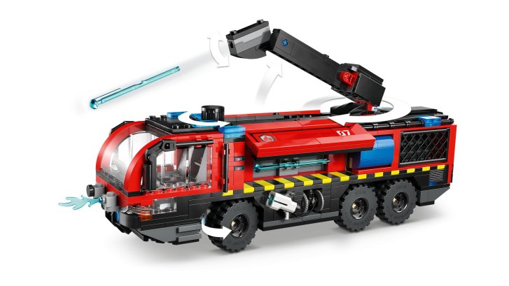 60499 Lego City – Letiskové hasičské auto