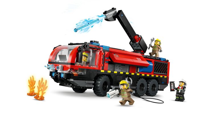 60499 Lego City – Letiskové hasičské auto