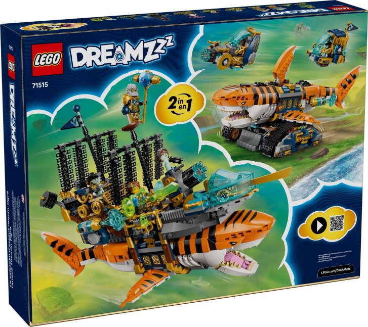 71515 Lego Dreamzzz – Tigrožraločí tank
