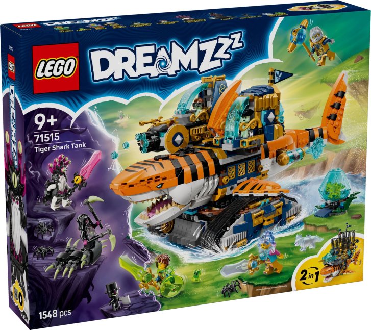 71515 Lego Dreamzzz – Tigrožraločí tank