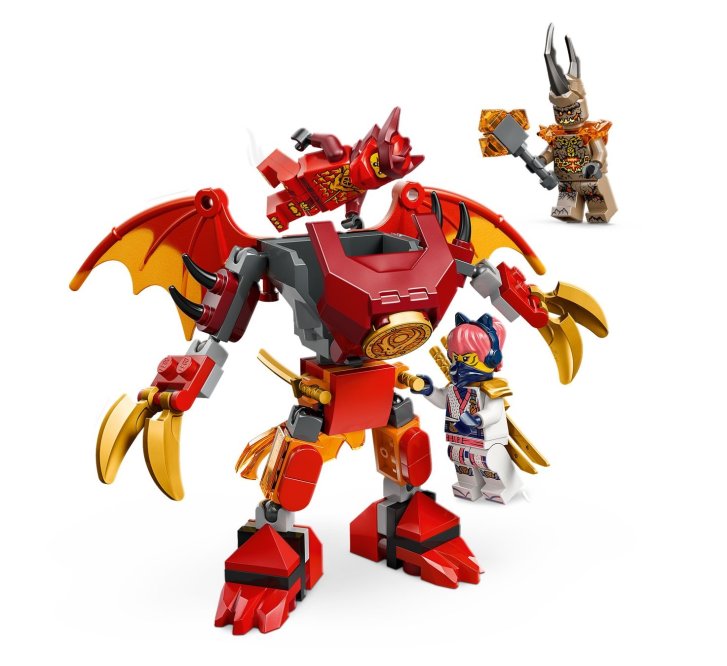 71851 Lego Ninjago - Kaiov bojový balíček s dračím oblekom