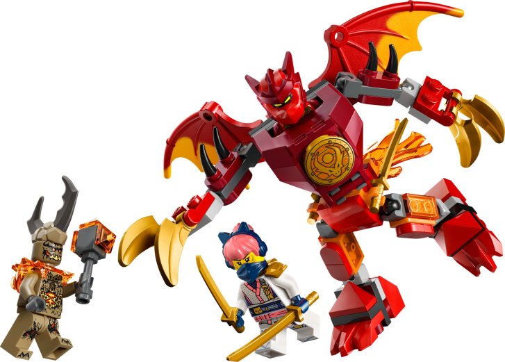 71851 Lego Ninjago - Kaiov bojový balíček s dračím oblekom