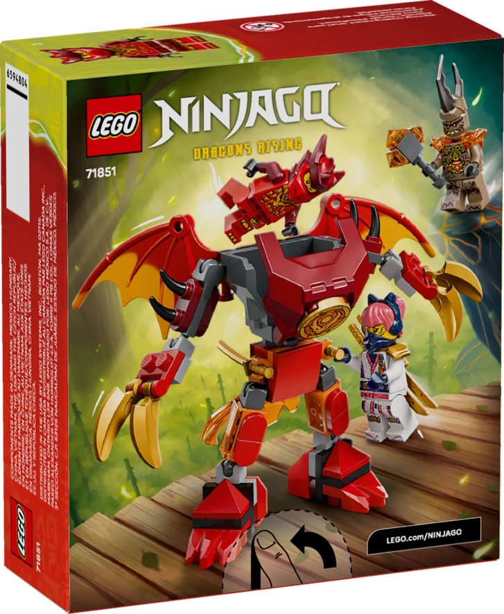 71851 Lego Ninjago - Kaiov bojový balíček s dračím oblekom