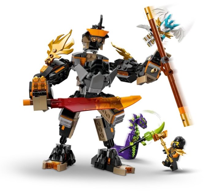 71854 Lego Ninjago - Coleov expedičný robot a dračí Zane