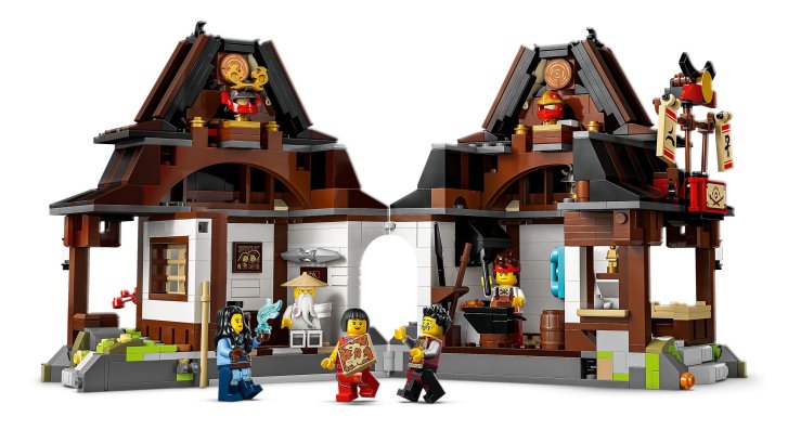 71858 Lego Ninjago – Kováreň Štyri zbrane: 15 rokov NINJAGO