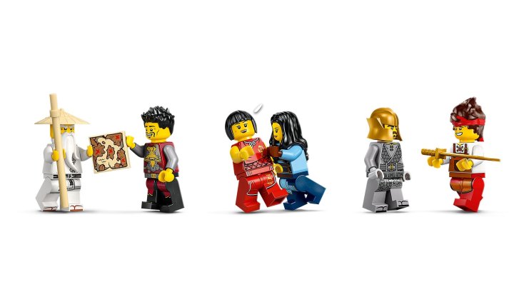 71858 Lego Ninjago – Kováreň Štyri zbrane: 15 rokov NINJAGO