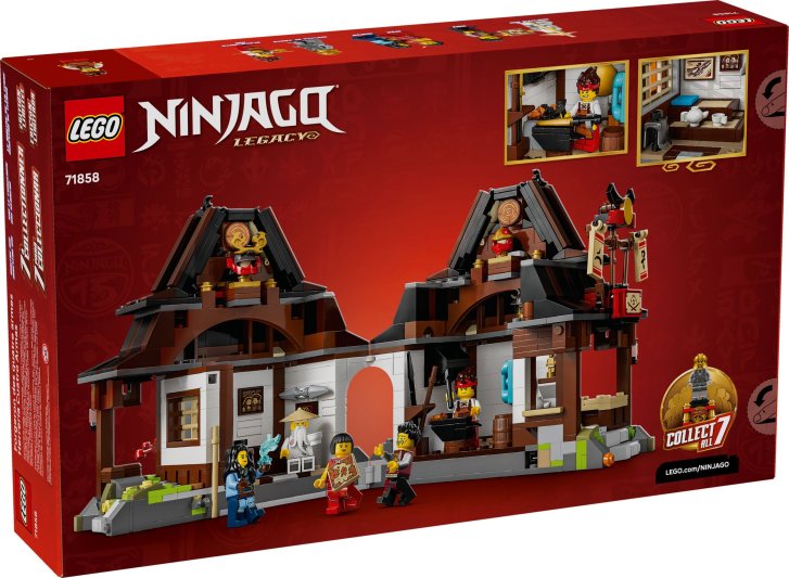 71858 Lego Ninjago – Kováreň Štyri zbrane: 15 rokov NINJAGO