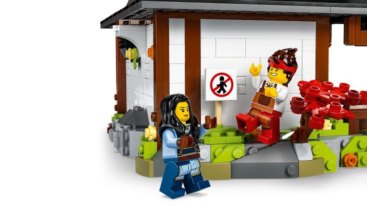 71858 Lego Ninjago – Kováreň Štyri zbrane: 15 rokov NINJAGO
